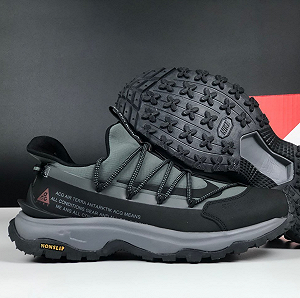 Чоловічі кросівки Nike ACG Air Terra Antarktik сірі з чорним термо осінь зима - Фото 1