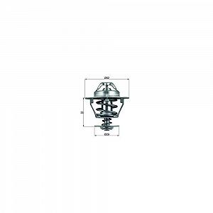 Термостат системы охлаждения MAHLE BEHR TX 77 88D - Фото 1