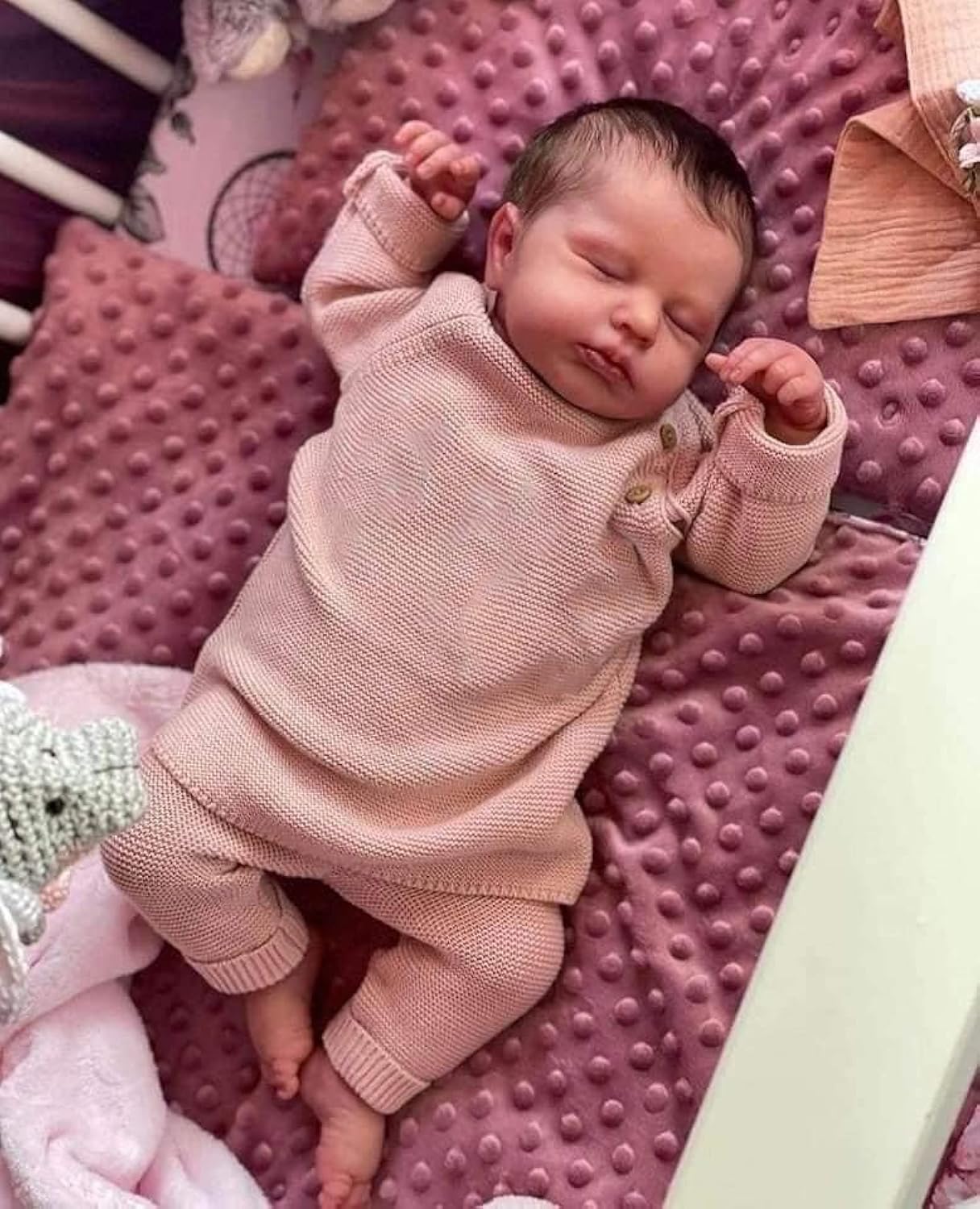 Кукла Anano 20 Inch Full Silicone Baby Doll Waterproof Newborn Baby Doll Real Look Infant Full Silicone Reborn Lifelike Boy, фото №1
