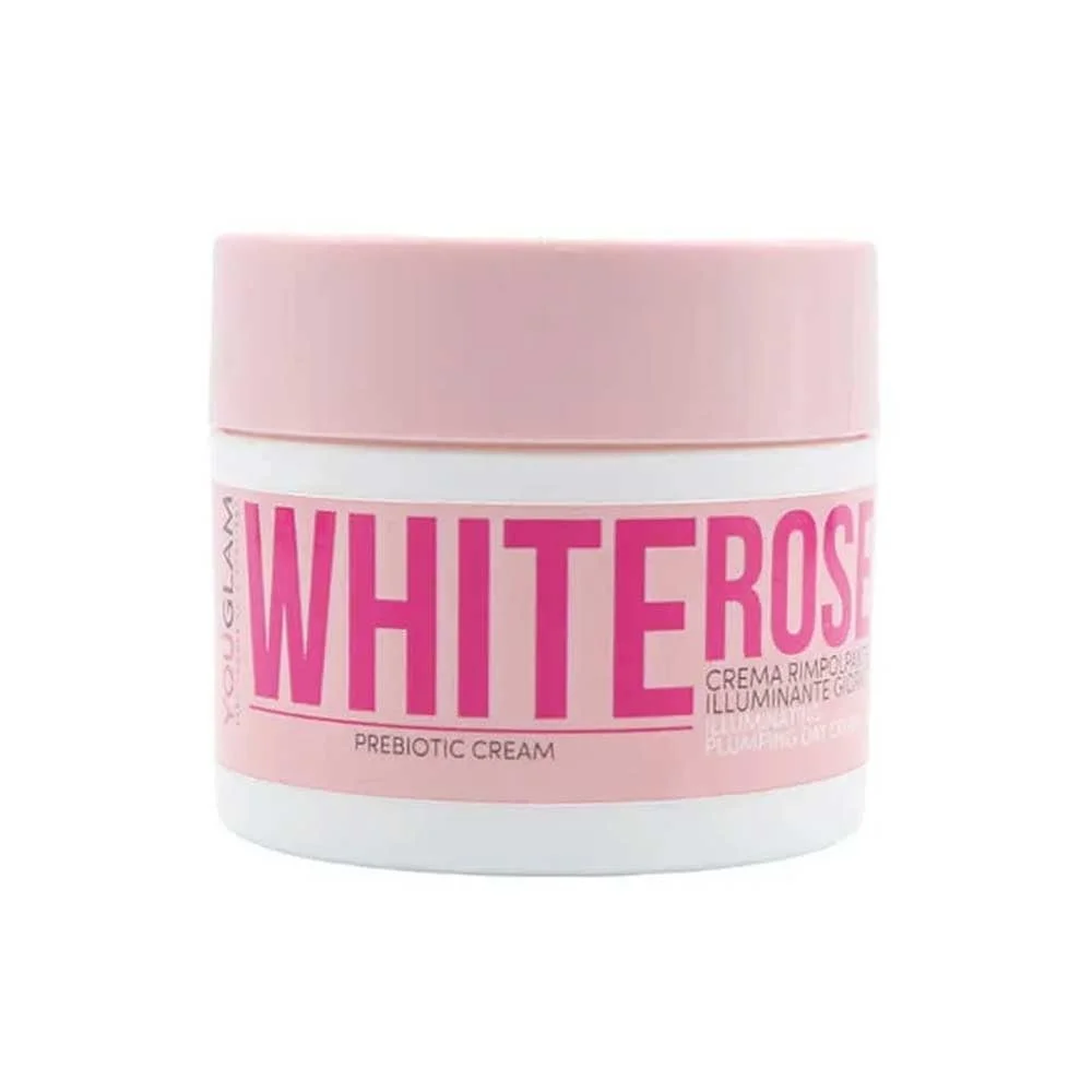Денний крем YouGlam White Rose Наповнюючий та сяючий, 100 мл, фото №1
