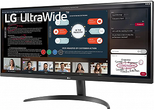Монітор 34" LG UltraWide 34WP500 Full HD IPS 75 Гц synthetic.ua - Фото 1