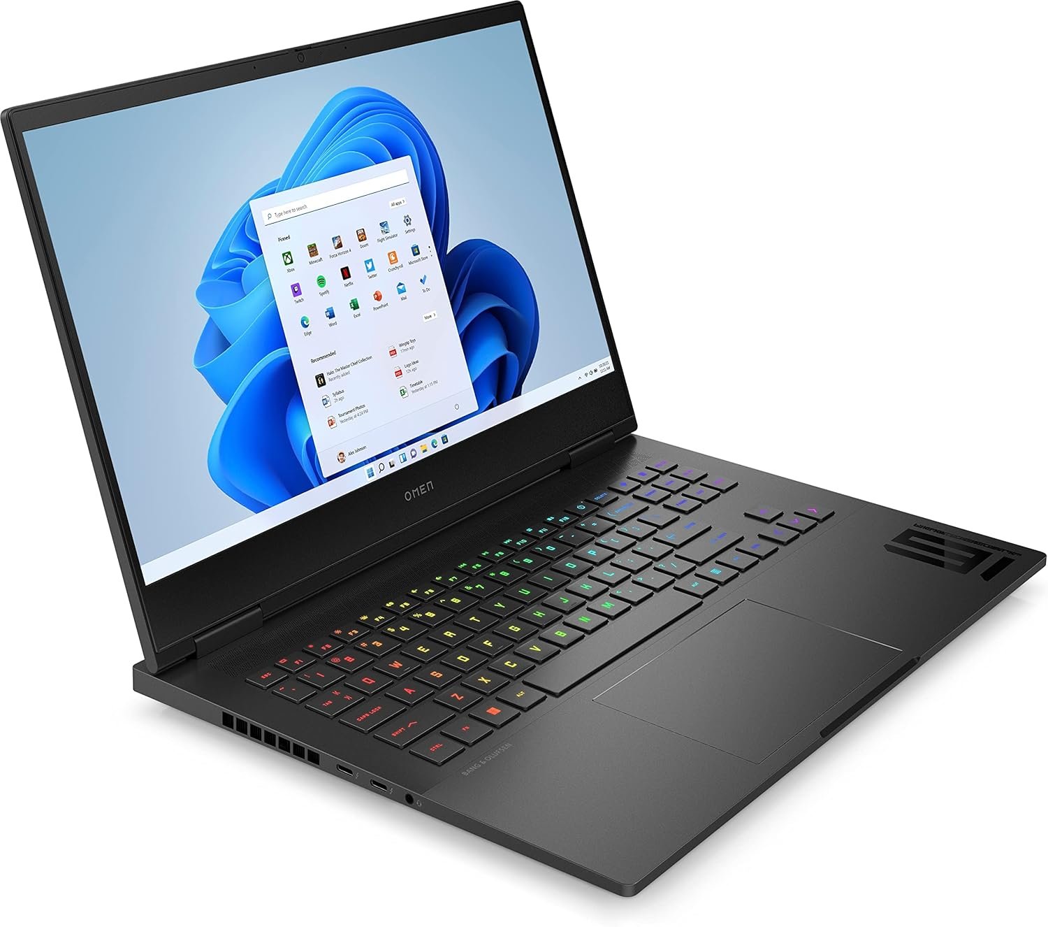 Ноутбук 16.1" HP OMEN Gaming (16-wf1276ng) Intel Core i7-14700HX RAM 32GB SSD 1TB GeForce RTX 4070 Win11 Алюмінієвий корпус (UKR), фото №2 Ноутбук 16.1" HP OMEN Gaming (16-wf1276ng) Intel Core i7-14700HX RAM 32GB SSD 1TB GeForce RTX 4070 Win11 Алюмінієвий корпус (UKR), фото №2