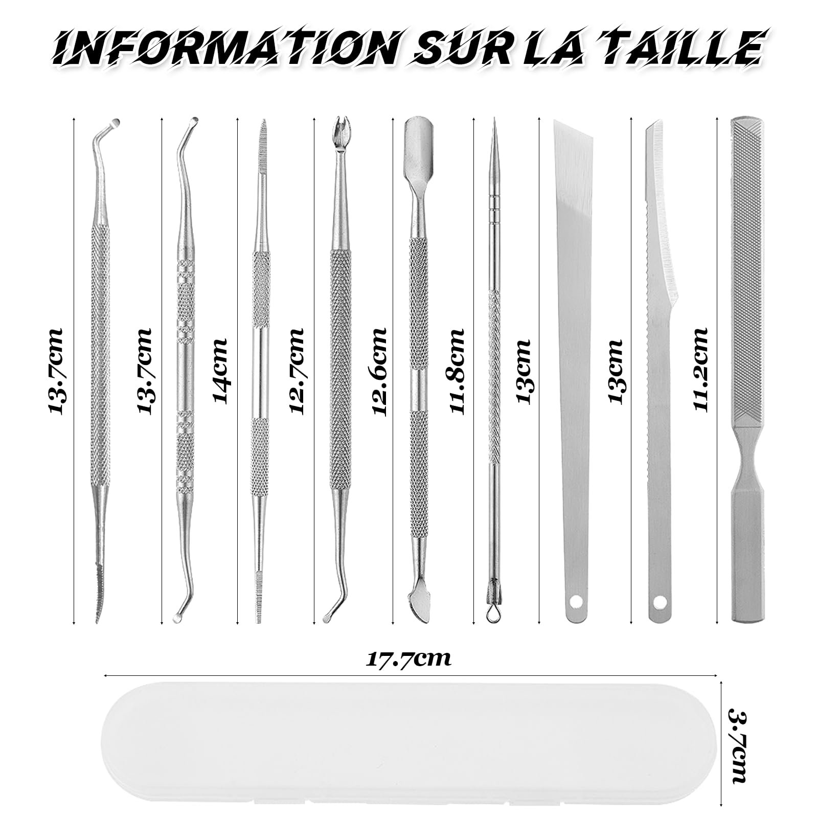 Набір для педикюру SPOKKI 9 шт., фото №2 Набір для педикюру SPOKKI 9 шт., фото №2