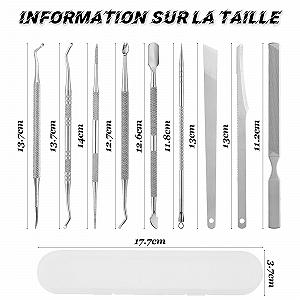 Набір для педикюру SPOKKI 9 шт. ціна на synthetic.ua - Фото 1 Набір для педикюру SPOKKI 9 шт. synthetic.ua - Фото 1