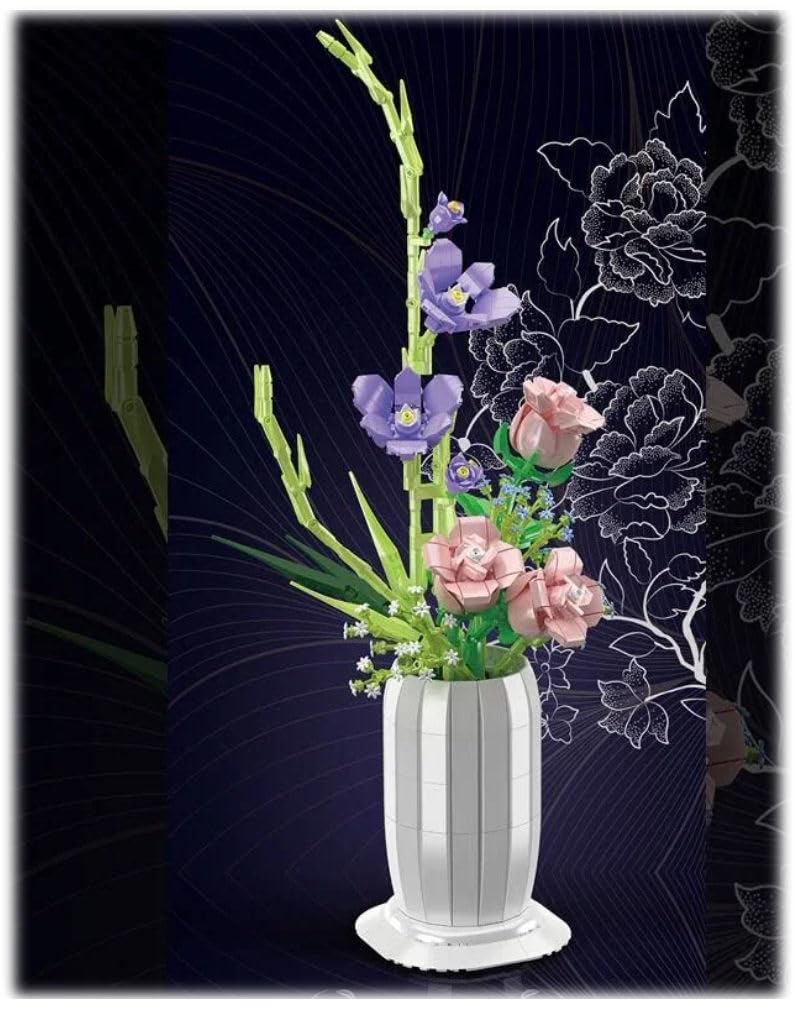 Блоки COIL Набір Квітковий 10009 1203 штук, фото №2 Блоки COIL Набір Квітковий 10009 1203 штук, фото №2