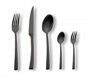 Набор столовых приборов ECHTWERK Avelino Black Edition, 42 предмета, до 6 персон, нержавеющая сталь 18/10, матовое покрытие, высококачественный synthetic.ua - Фото 1