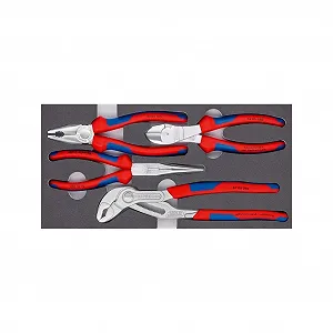 Набор плоскогубцев Knipex Basic 00 20 01 V17, 4 шт, разноцветный - Фото 1