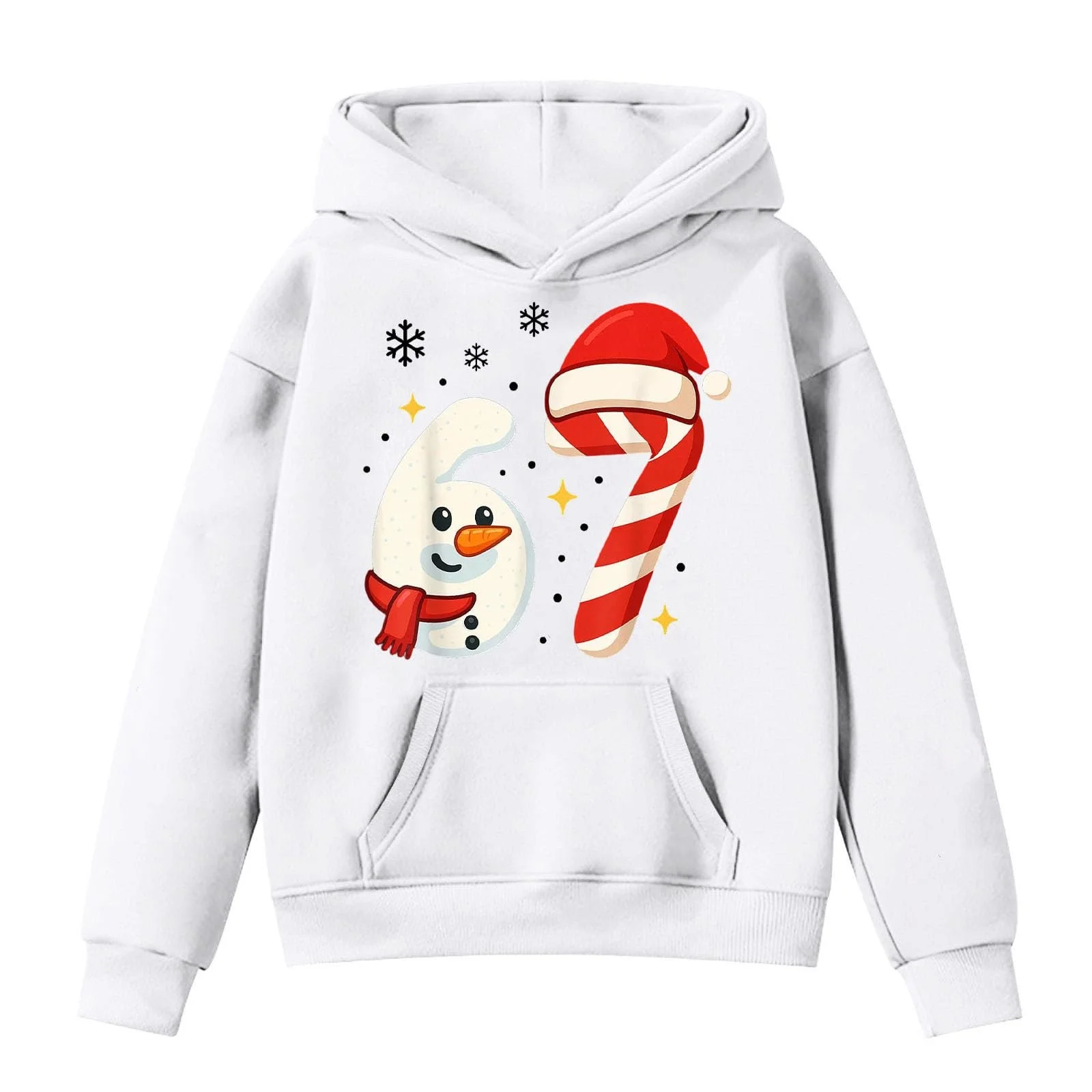 Світшот для дівчинки з довгими рукавами та круглим вирізом з графічним принтом, фото №1