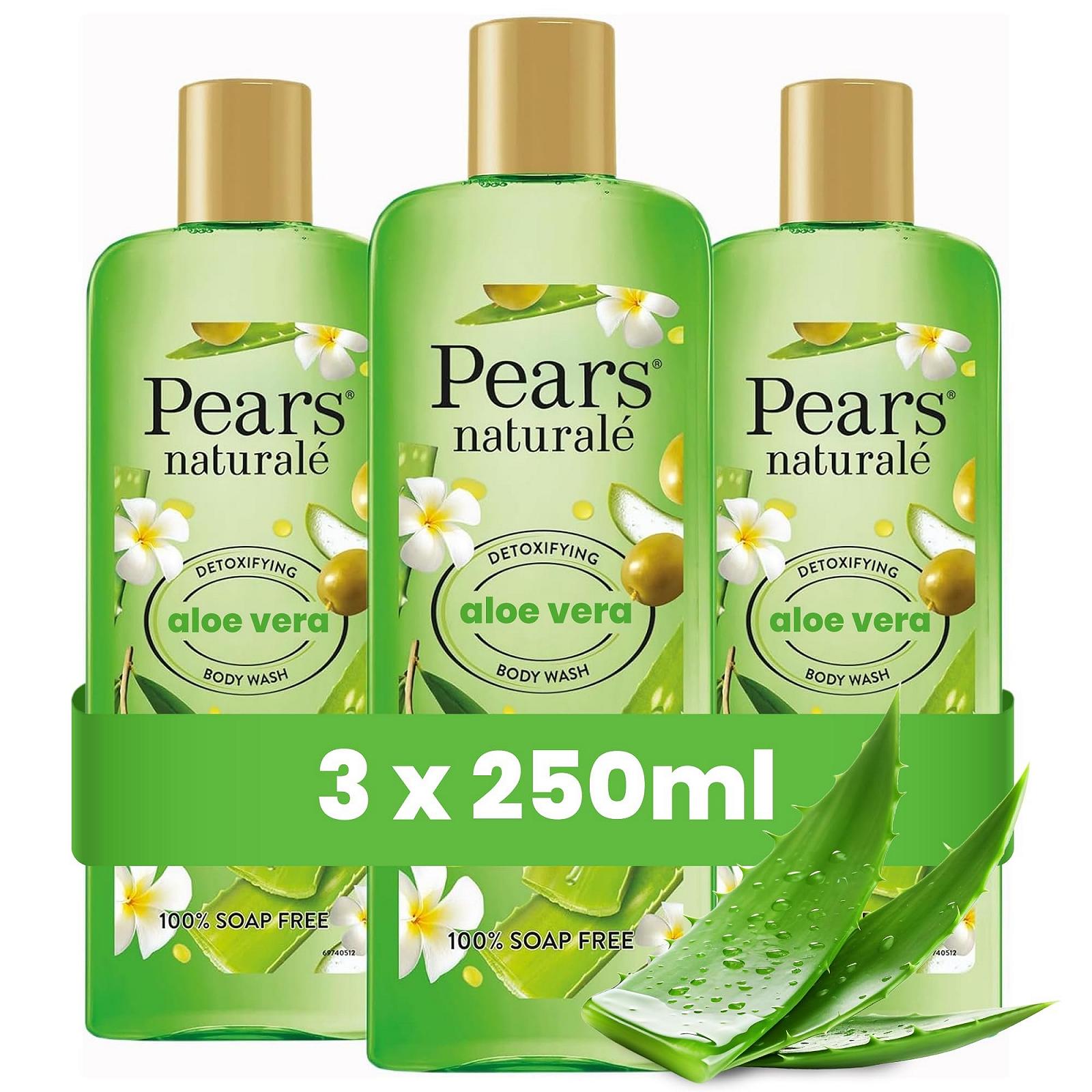 Гель для душа Pears Naturalé Aloe Vera 3 шт по 250 мл, фото №1