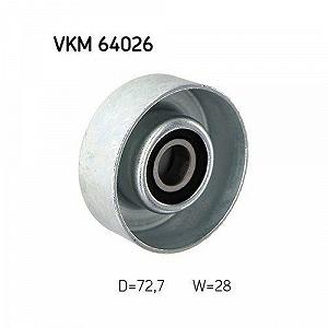 Паразитный/направляющий ролик поликлинового ремня SKF VKM 64026 для MAZDA synthetic.ua - Фото 1