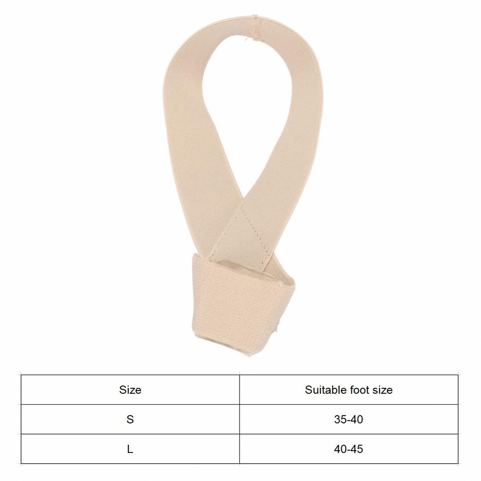 Корректор вальгусной деформации большого пальца стопы Ремень Щелевой Благоприятный для кожи Улучшает боль Hallux Valgus Удобный Боковой перекрестный Эластичный Bunion (S), фото №7