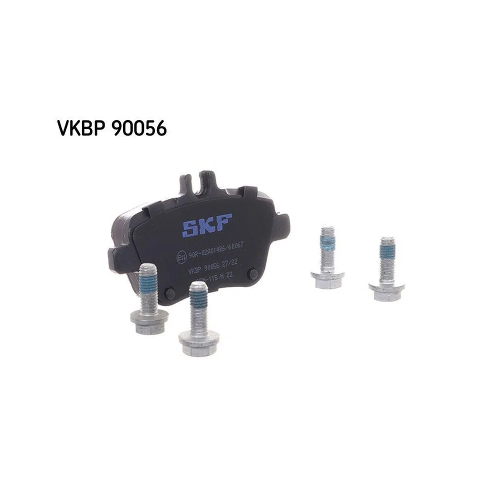 Комплект гальмівних колодок дискового гальма SKF VKBP 90056 для MERCEDES-BENZ INFINITI, фото №1