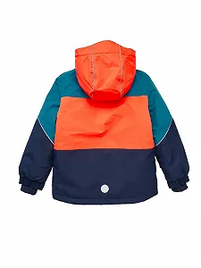 Детская прочная куртка JAKO-O с подкладкой оранжевая. synthetic.ua - Фото 1