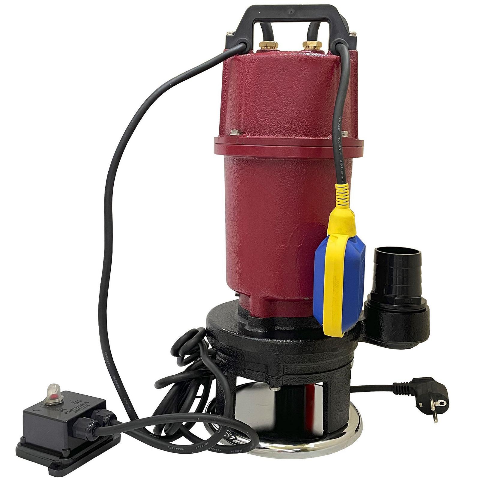 Насос фекальний з ріжучим механізмом Optima WQ15-15QG 1,5кВт, фото №1