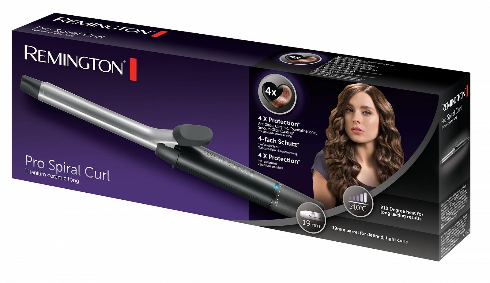 Плойка Remington Pro Spiral Curl 19 мм 140-210°C, фото №6 Плойка Remington Pro Spiral Curl 19 мм 140-210°C, фото №6