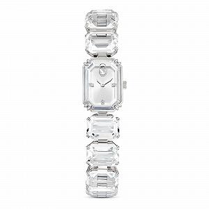 Годинник Swarovski Octagon Cut Білий Нержавіюча сталь - Фото 1