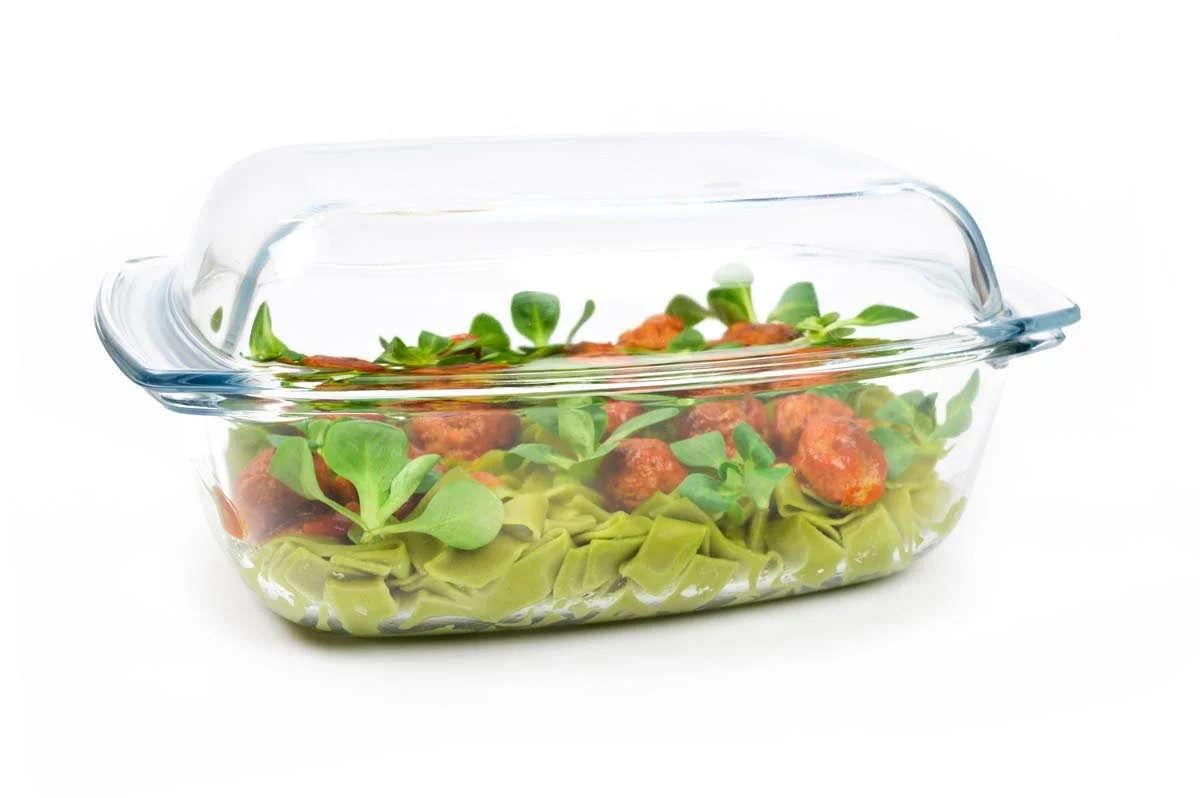 Форма для запікання Sendez скляна з кришкою 5,8 л, фото №4