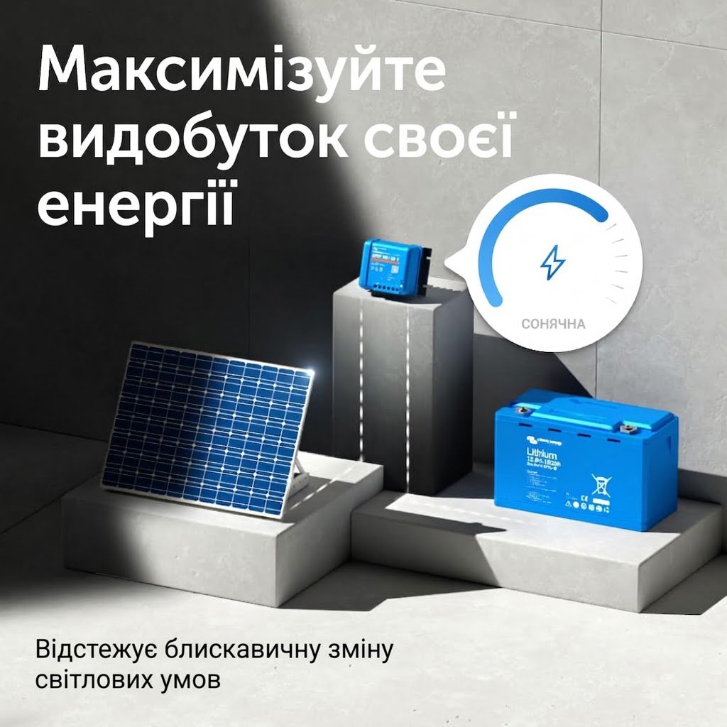 Контролер заряду Victron SmartSolar MPPT 100V/20A (SCC110020160R), фото №6 Контролер заряду Victron SmartSolar MPPT 100V/20A (SCC110020160R), фото №6