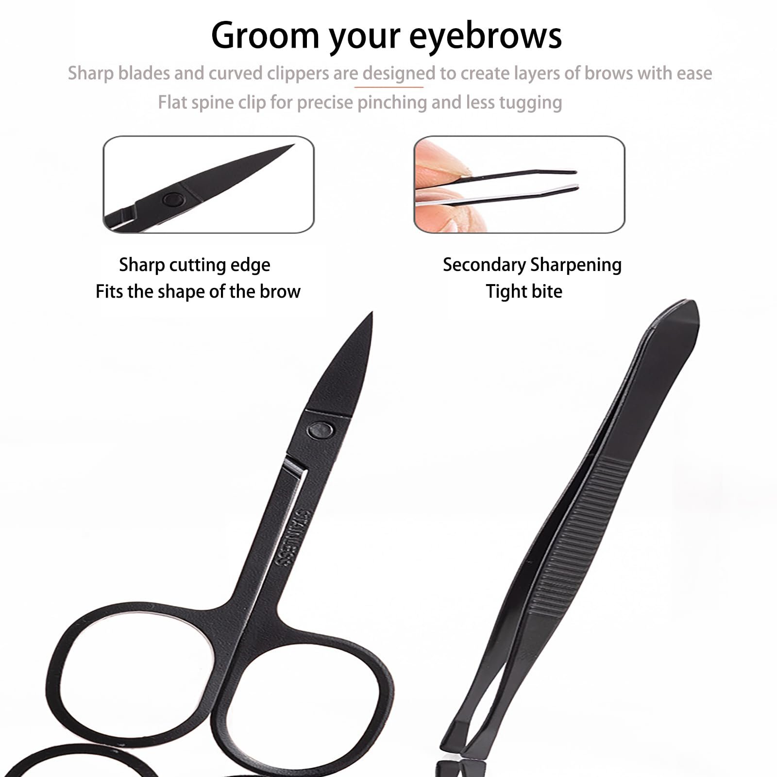 Набір для манікюру та педикюру Dinghaole Professional, 18 предметів, нержавіюча сталь, для дому та подорожей, догляд за нігтями, фото №8 Набір для манікюру та педикюру Dinghaole Professional, 18 предметів, нержавіюча сталь, для дому та подорожей, догляд за нігтями, фото №8