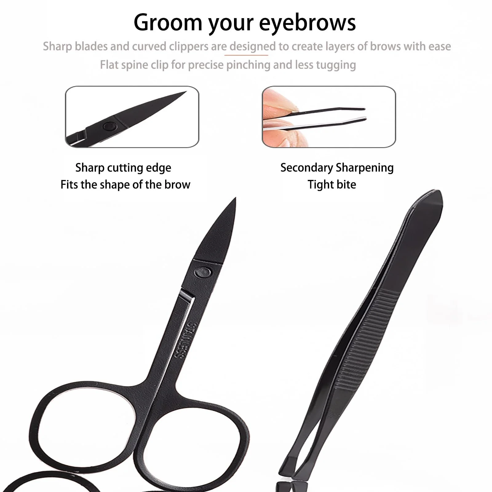 Набір для манікюру та педикюру Dinghaole Professional, 18 предметів, нержавіюча сталь, для дому та подорожей, догляд за нігтями, фото №8 Набір для манікюру та педикюру Dinghaole Professional, 18 предметів, нержавіюча сталь, для дому та подорожей, догляд за нігтями, фото №8