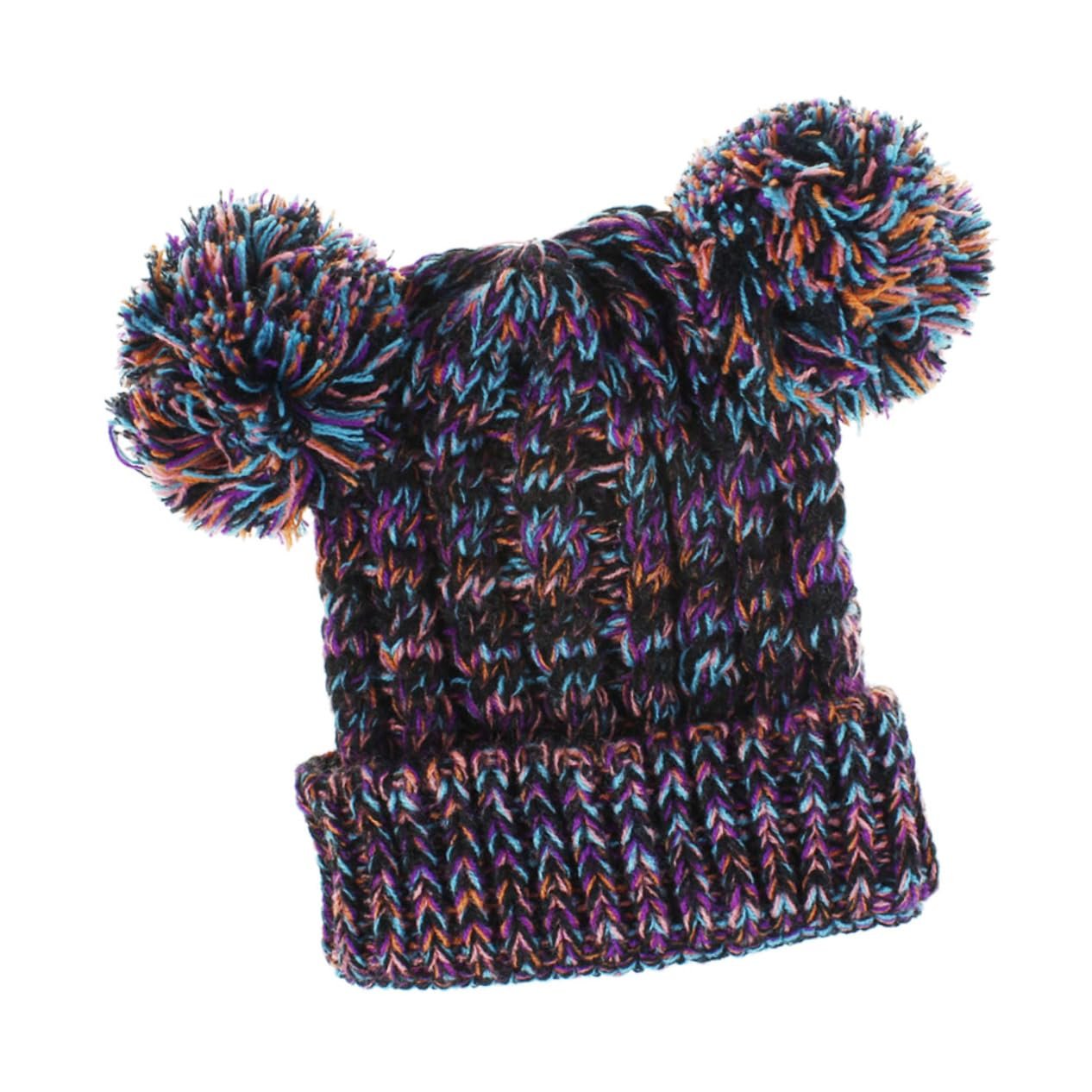 В'язана шапка VALICLUD з помпонами для дівчаток, 3 шт., фото №8