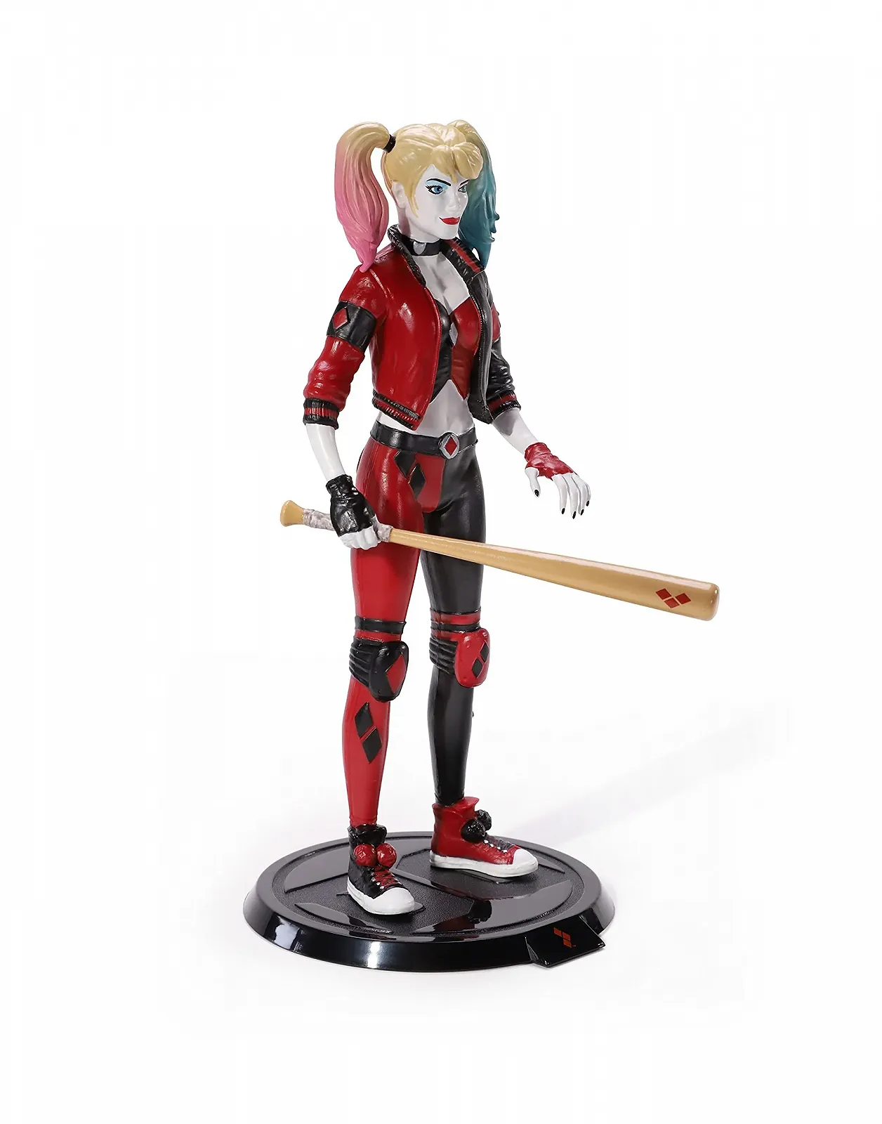 Ігрова фігурка Noble Toys Bendyfigs DC Comics Harley Rebirth гнучка з аксесуарами, фото №2