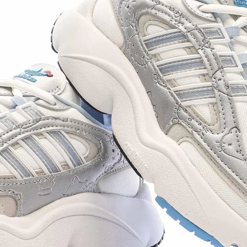 Кросівки adidas Ozmillen для дівчинки Біло-блакитні, фото №7