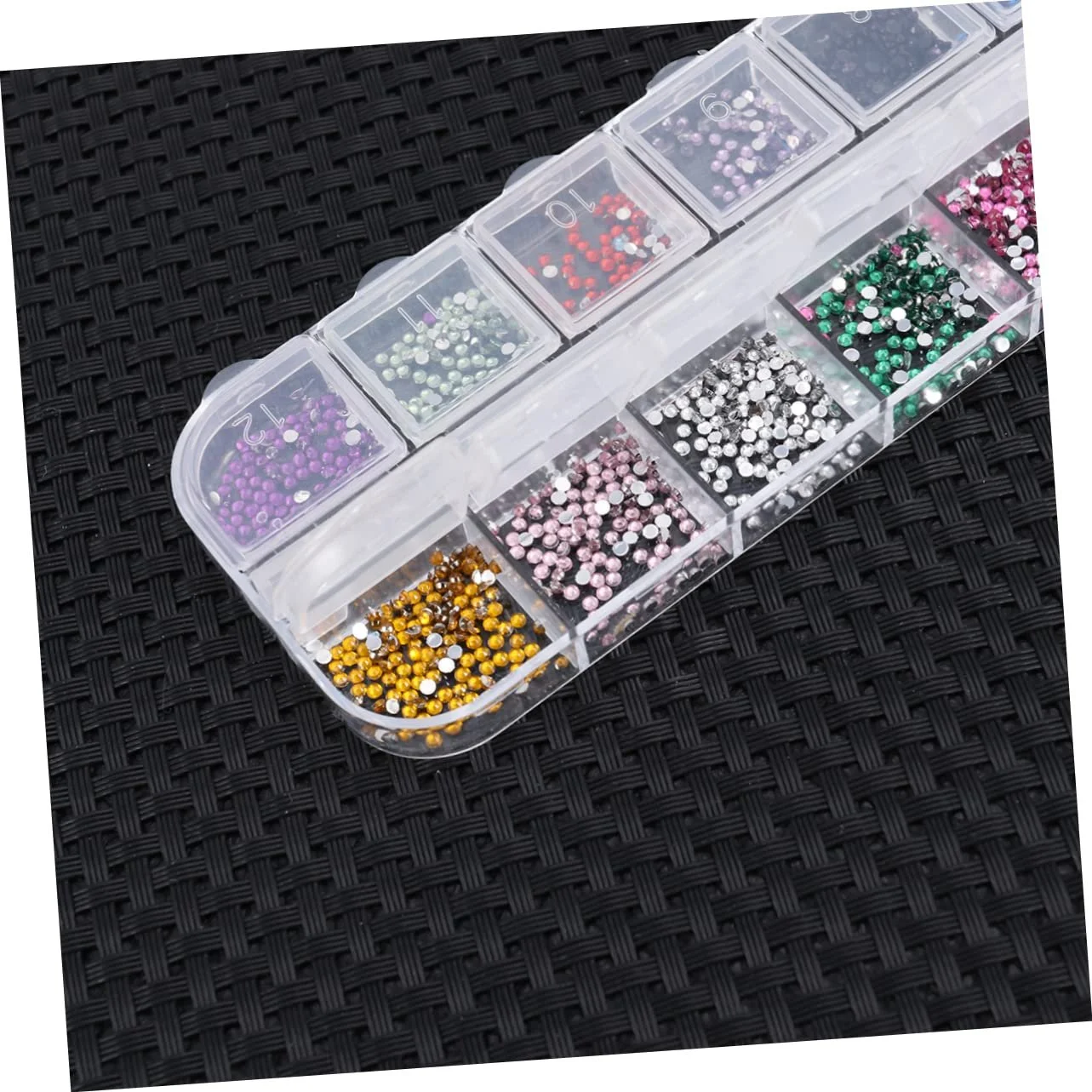 Стразы для ногтей Healvian 12 шт., украшения для ногтей, блестки, аксессуары для ногтей, блестки для ногтей, украшения для ногтей для Пасхи, алмазы для ногтей, в коробке, фото №8