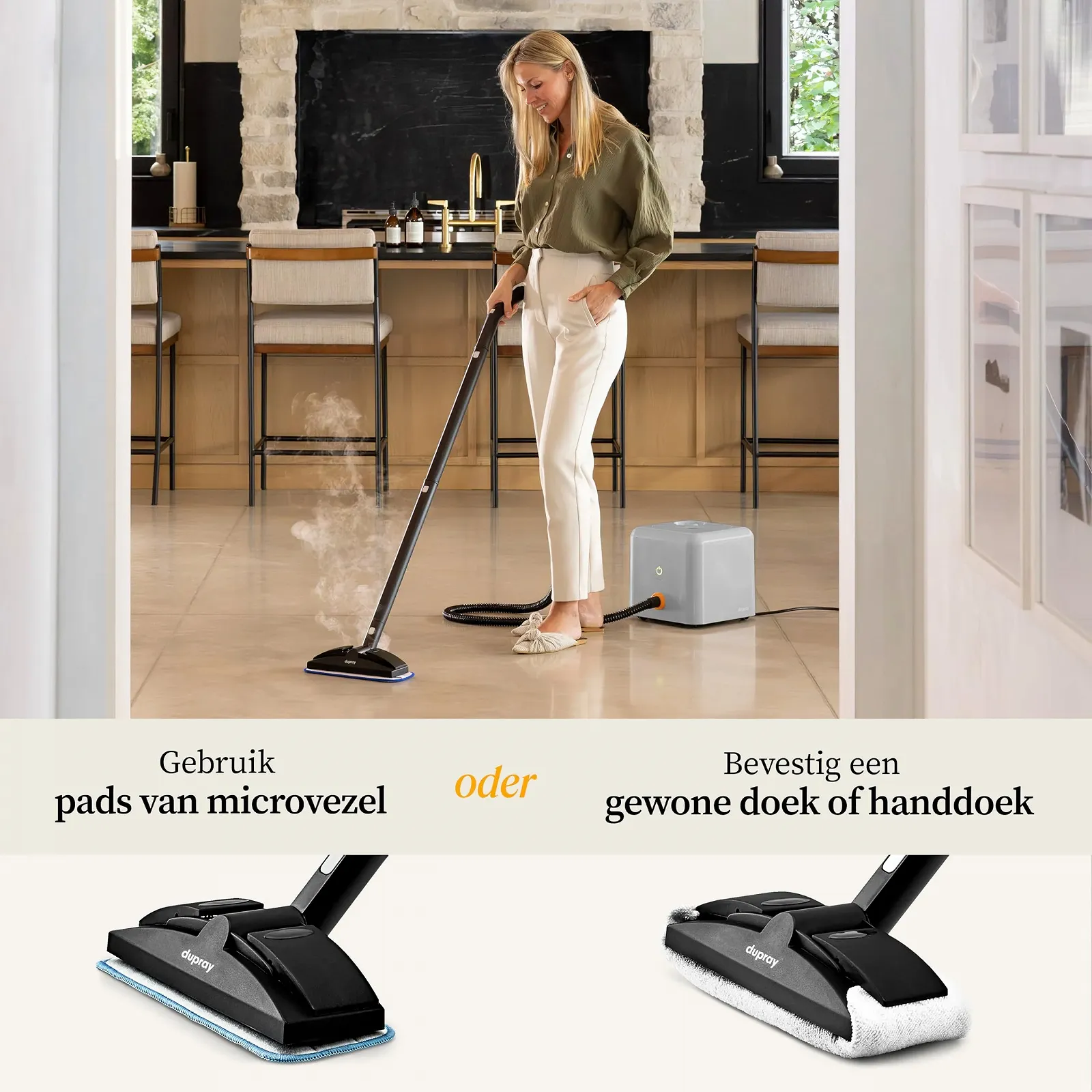 Пароочисник Dupray Neat Neat Plus 17 аксесуарів EU Plug, фото №7