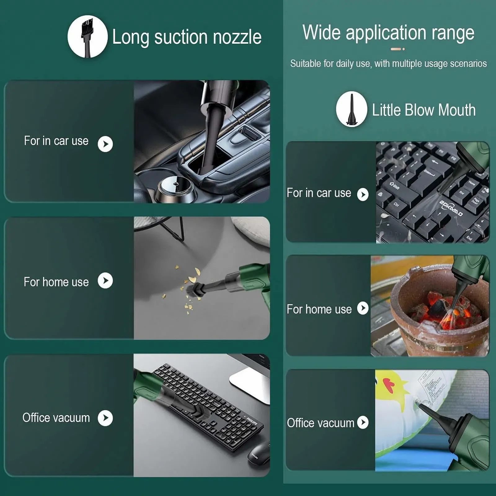 Беспроводная воздуходувка 3-в-1 складная, фото №5 Беспроводная воздуходувка 3-в-1 складная, фото №5