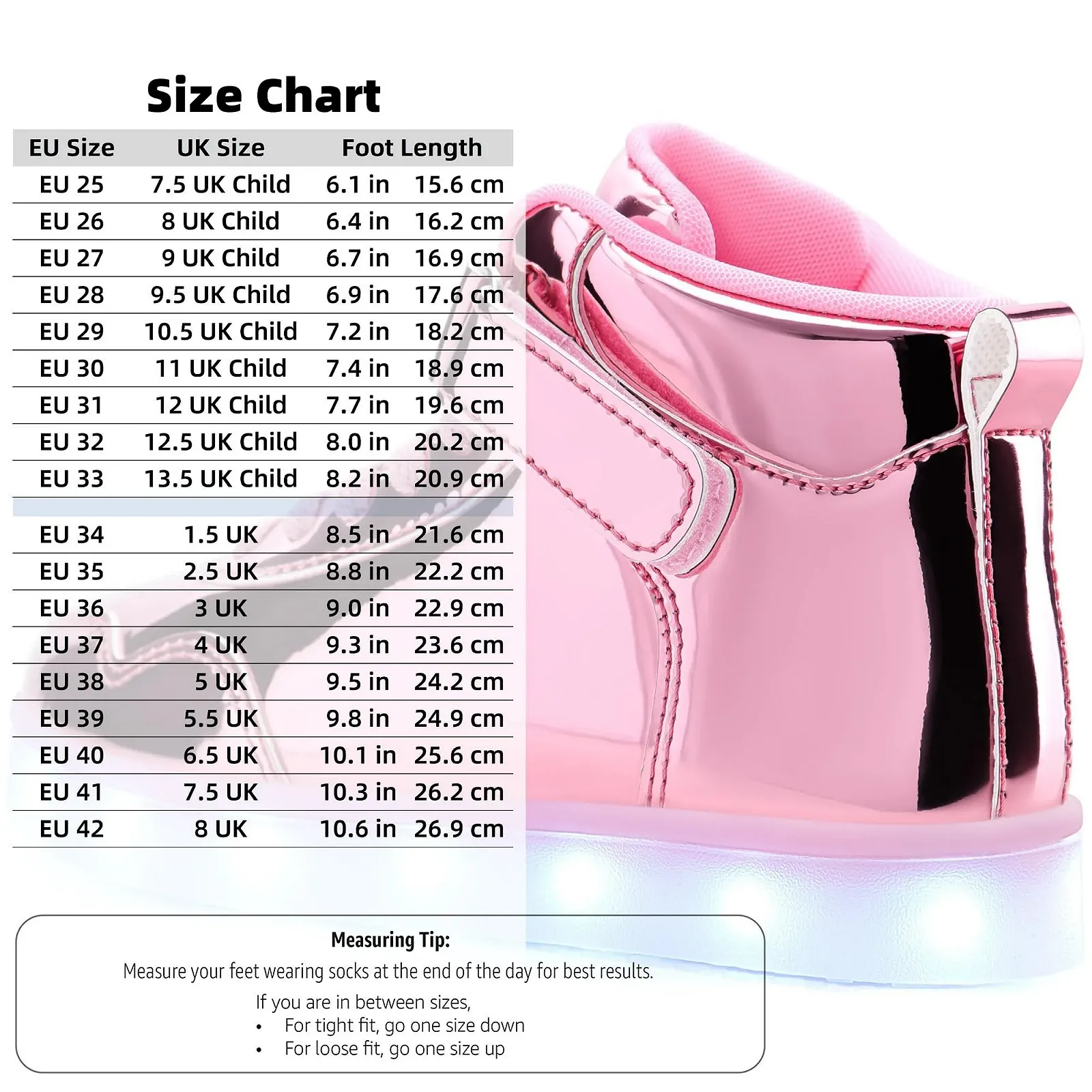 Детские LED кроссовки Aptesol High-Top с мигающими огнями, USB зарядка для мальчиков и девочек, фото №6 Детские LED кроссовки Aptesol High-Top с мигающими огнями, USB зарядка для мальчиков и девочек, фото №6