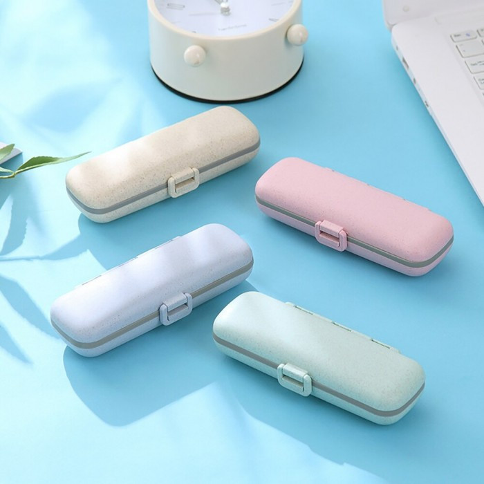 Таблетка ECO Pillbox на 7 відділеннях бежева, фото №5