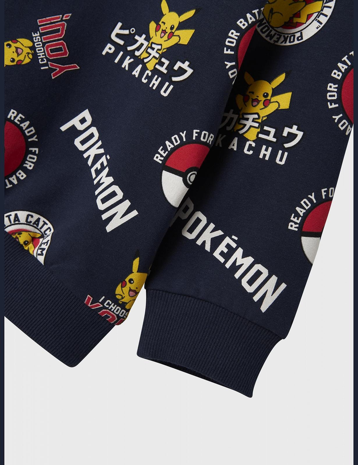 Толстовка NAME IT Pokemon Nreg Sweat Bru Sky, фото №3