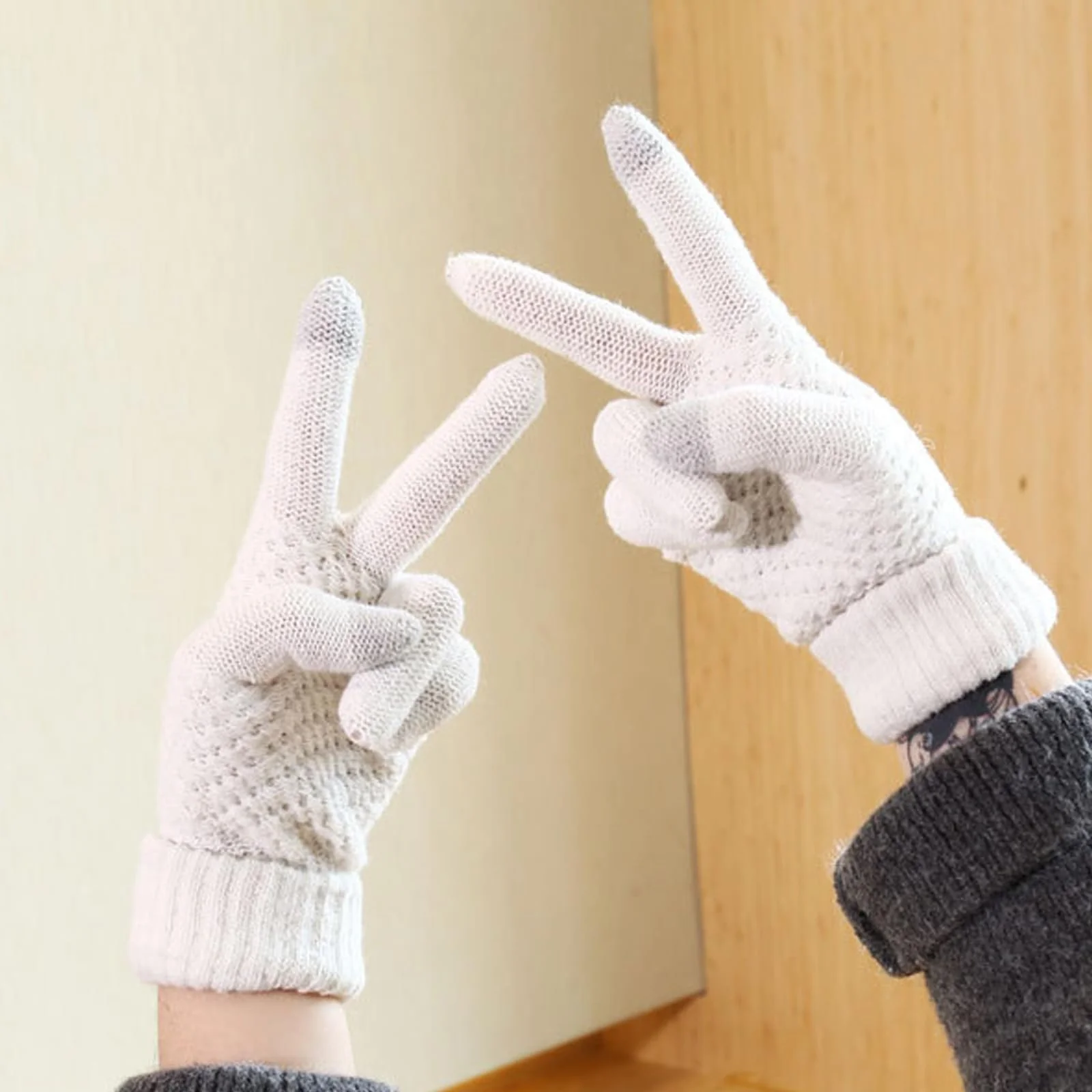 В'язана Пов'язка на Голову Жіноча Еластична Зимова, фото №6