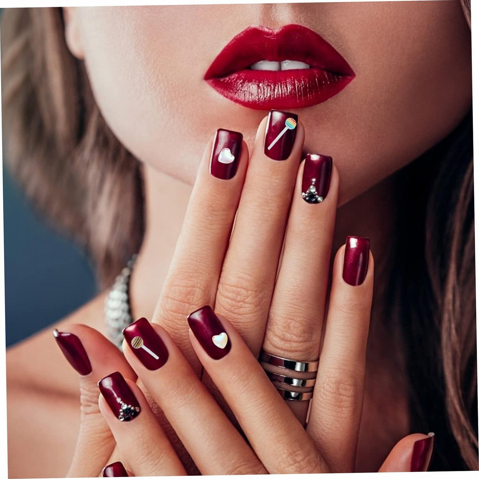 Украшение для ногтей Жемчуг Ювелирные изделия Flatback Круглый Тыква, фото №9