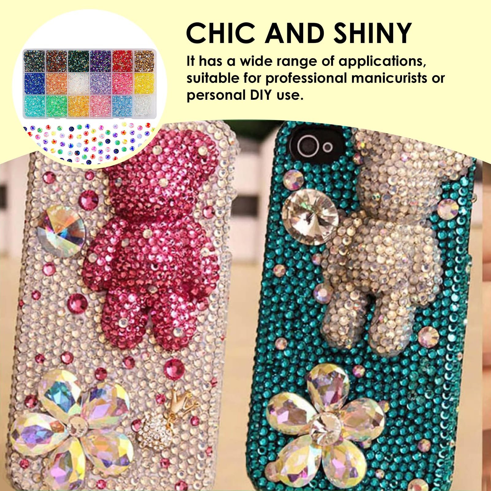 Стрази Плоскі Rainbow 3 мм, 18 кольорів, фото №3 Стрази Плоскі Rainbow 3 мм, 18 кольорів, фото №3