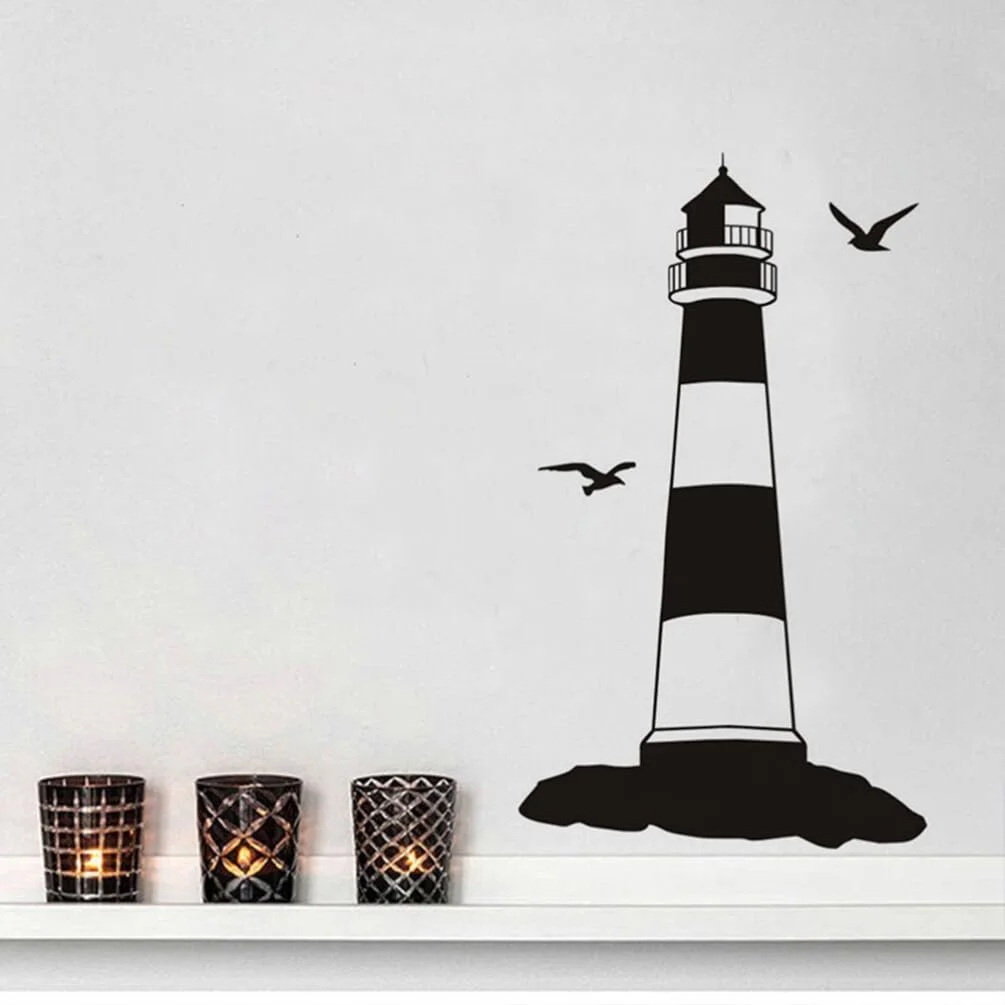 Наклейка на стіну Маяк ПВХ Знімна, фото №6