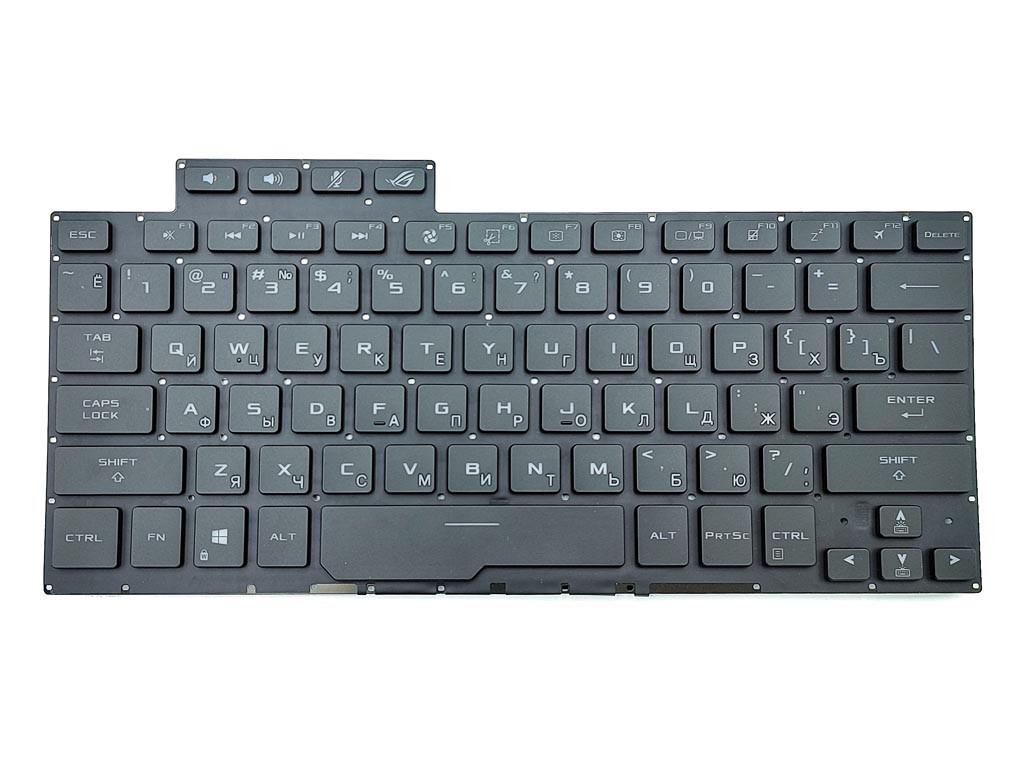 Клавиатура для ноутбука ASUS G14 GA401 GA401U GA401M подсветка ориг, фото №1