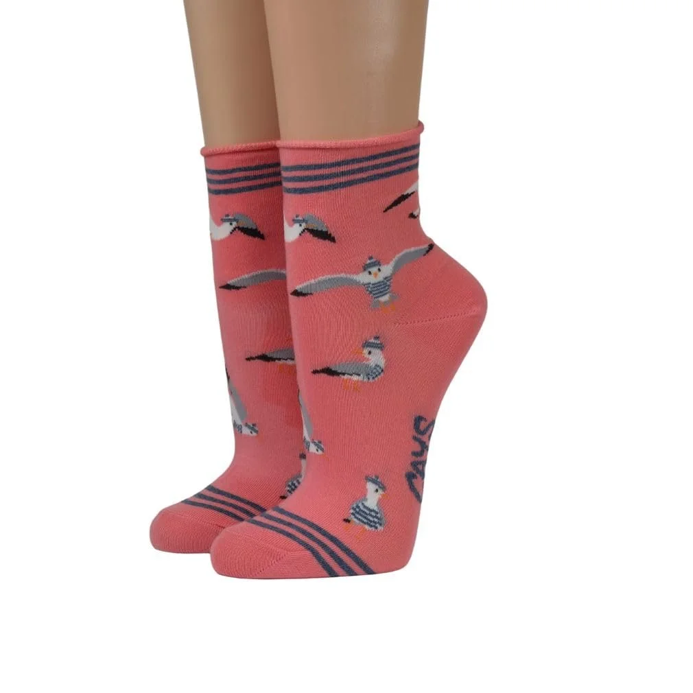 Шкарпетки Cronert Womens Short Socks with Rolled Edge Motif Wilma 15716, фото №1