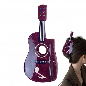 Купить Заколка для волос Zunishaone Гитара Музыкальный фестиваль - Фото 1 Заколка для волос Zunishaone Гитара Музыкальный фестиваль - Фото 1