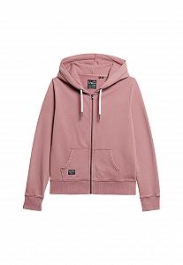 Женская куртка с капюшоном на молнии Superdry Archive с вышивкой - Фото 1