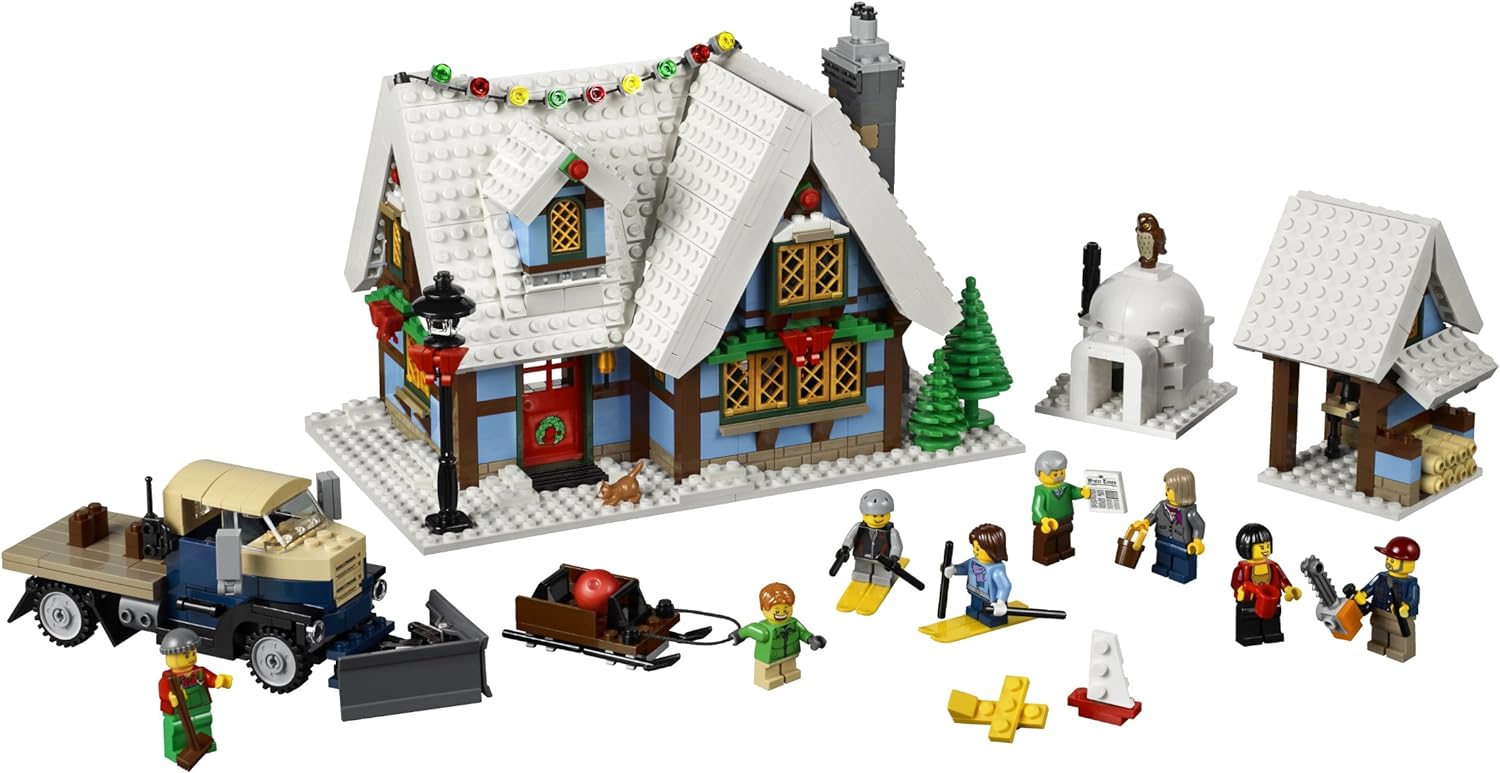 Детский конструктор LEGO Creator Зимний деревенский коттедж (10229), фото №2