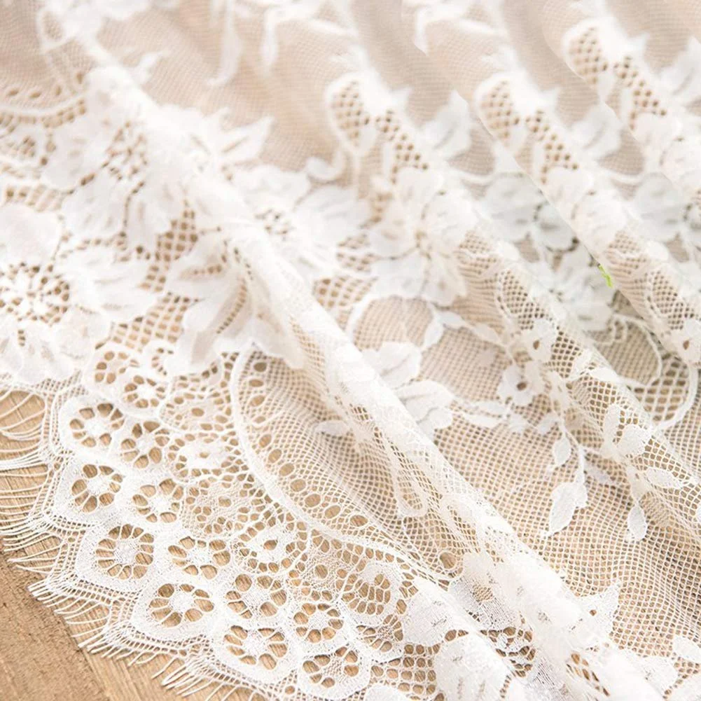 Скатертина-доріжка White Lace 150 x 300 см Мереживна Вінтажна Біла, фото №4