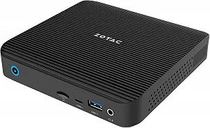 Mini PC Barebone ZOTAC ZBOX CI343 / Intel N100 / 1 x HDMI / 2 x LAN / Wi-Fi 6 / Bluetooth 5.2 / Черный (ZBOX-CI343-BE) synthetic.ua - Фото 1