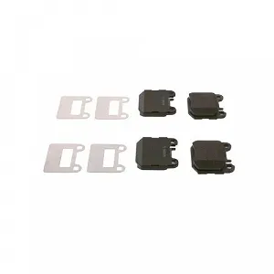 Комплект гальмівних колодок, дискове гальмо BOSCH 0 986 494 410 для MERCEDES-BENZ synthetic.ua - Фото 1