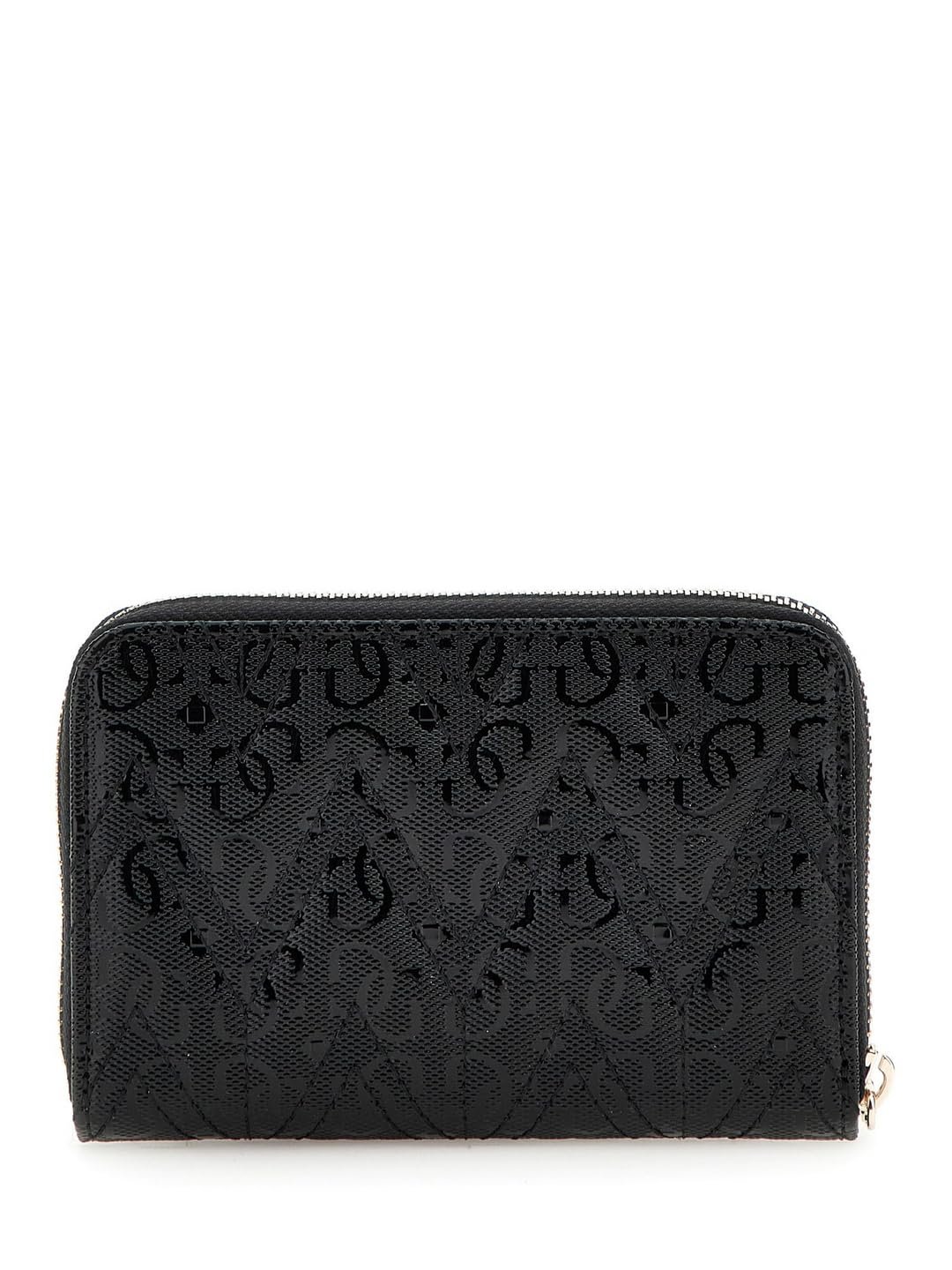 Гаманець GUESS Adelard SLG Small Zip Around Black A25GU25 GG9502140, чорний, фото №2
