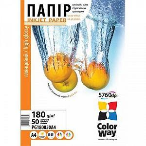 Бумага ColorWay A4 (PG180050A4) Бумага ColorWay A4 (PG180050A4)