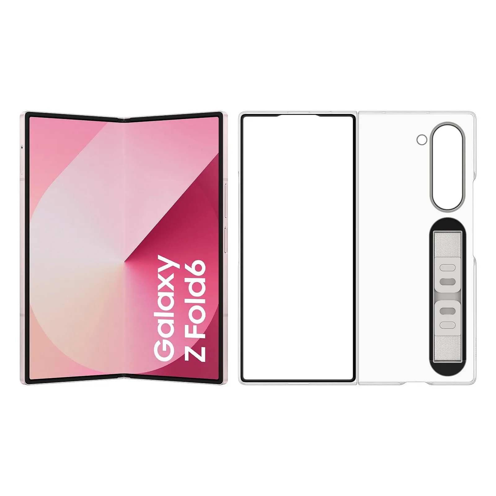 Смартфон Samsung Galaxy Z Fold6 AI 256 ГБ 50 Мп Pink + Clear Case, фото №1