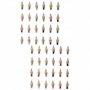 Стрази для нігтів Healeved, 48 шт, у формі стріли - Фото 1