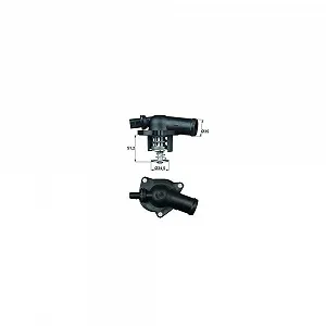 Термостат охлаждающей жидкости MAHLE BEHR TI 17 109 для AUDI VW CUPRA - Фото 1